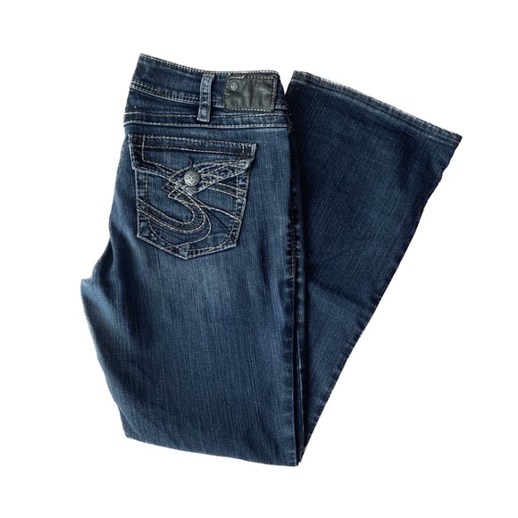 low rise y2k vintage suki surplus silver brand jeans - Picture 2 of 4